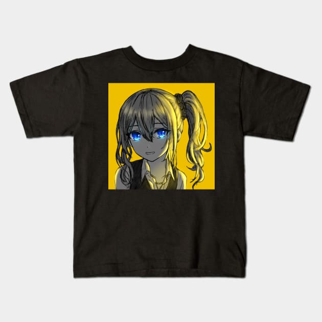 Anime , kaguya sama love is war , Ai hayasaka Kids T-Shirt by Karhuang0527 